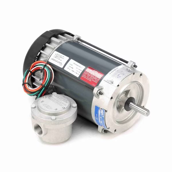 Explosion Proof Motor, 0.25 HP, 1 phase, 1200 RPM, 115 V, 56CZ Frame, EPFC, Marathon, Mfr#: C1818